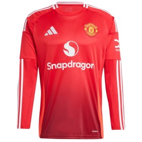 Camisola Manchester United B. Fernandes 8 Equipamento Principal 2024-25 Manga Comprida
